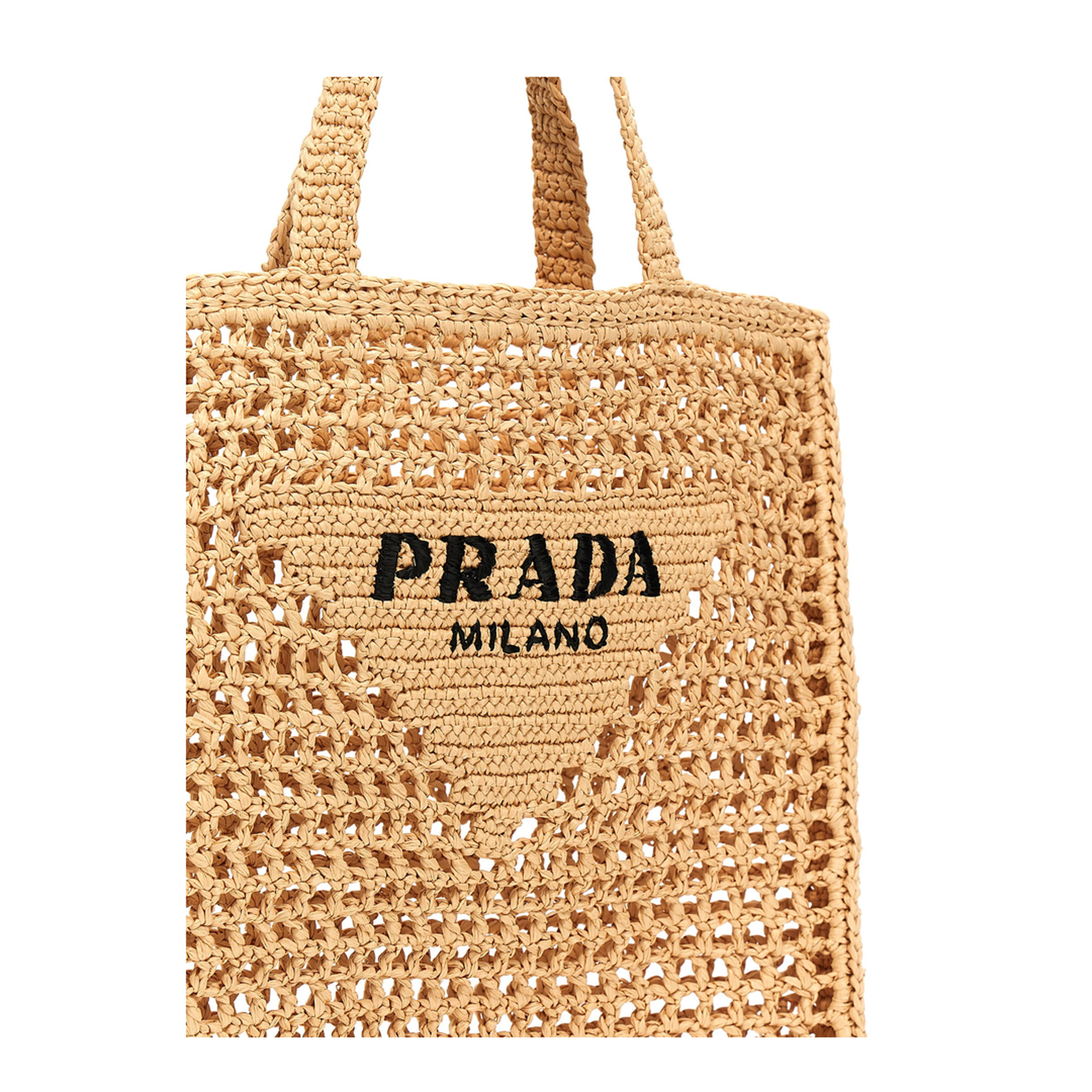 MAYFEYR - Prada - Logo Woven Fabric Shopping Bag - 1BG393VOOO2C2TF0018