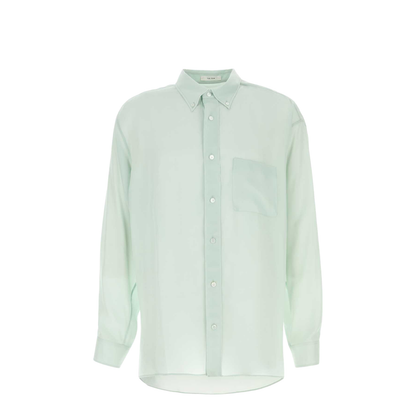 Blue Bresson Cotton Shirt