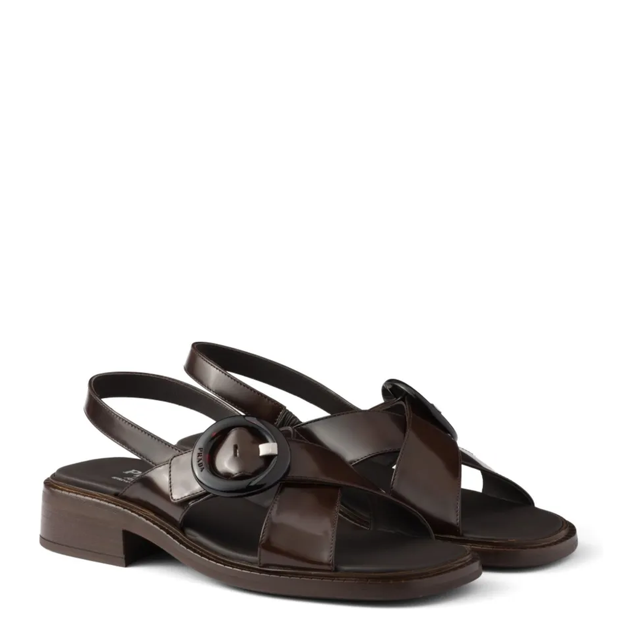 MAYFEYR - Prada - Buckled Sandals - 1X962NF035P39F0038