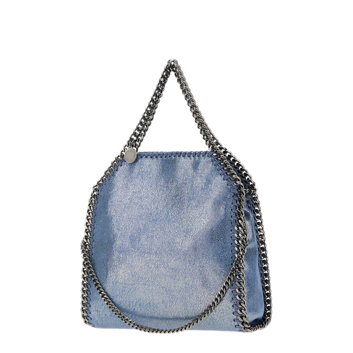 MAYFEYR - Stella Mccartney - Falabella Mini Bag Eco Shiny Dotted Chamois - 371223W90564111