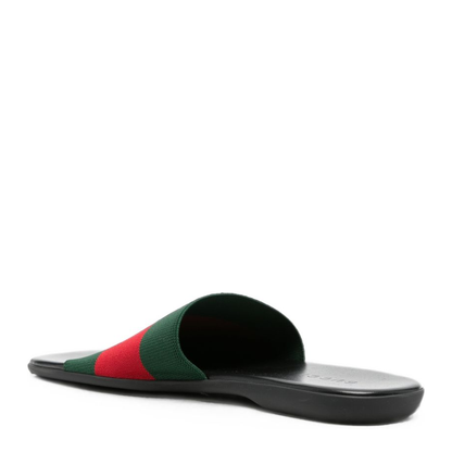 MAYFEYR - Gucci - Web Detail Flat Sandals - A006HQHAAOX8460