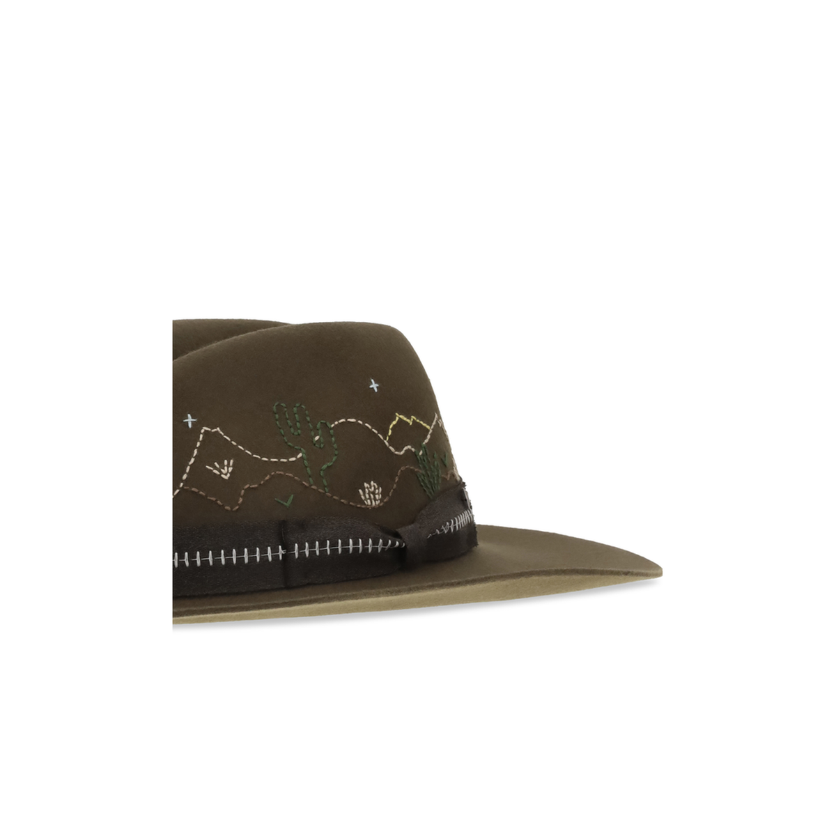 MAYFEYR - Golden Goose - Embroidered Fedora Hat - GUP02719P00273335552
