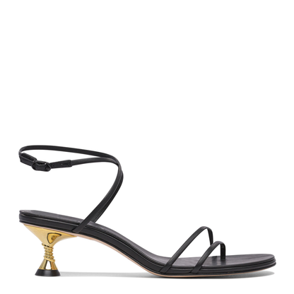 MAYFEYR - Studio Amelia - Helix 50Mm Heeled Sandals - F850CFSHELIX50BLK