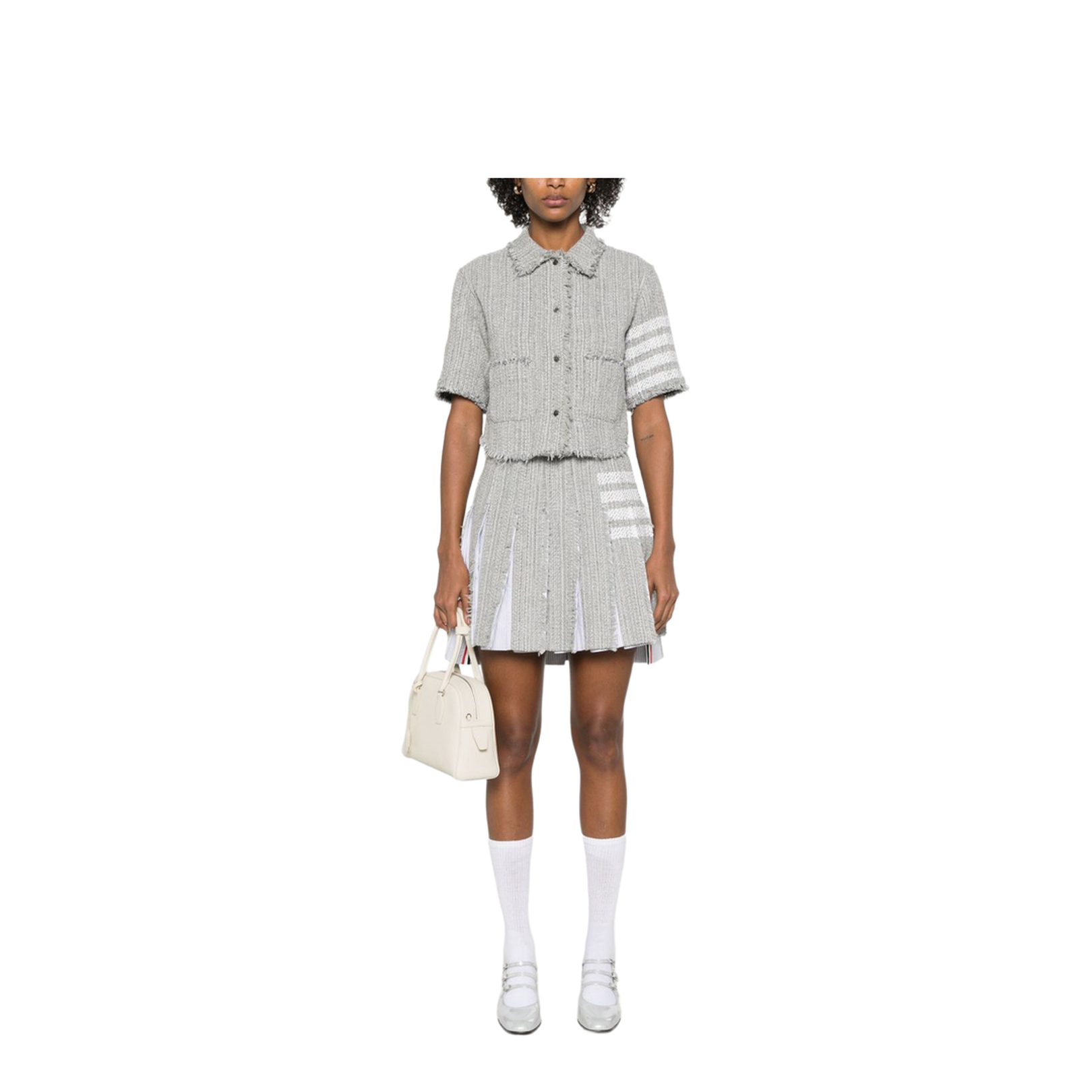 Medium Grey Mini Skirt