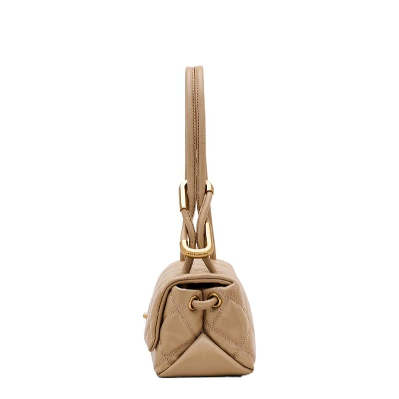 Quilted Mini Dual Shoulder Bag