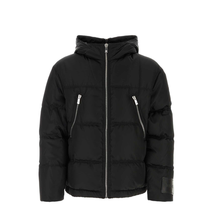 Nylon Down Jacket Black