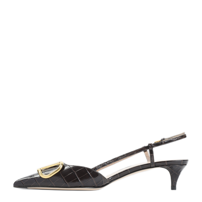 MAYFEYR - Valentino - V Logo Signature Slingback - 8W2S0Q70LUR