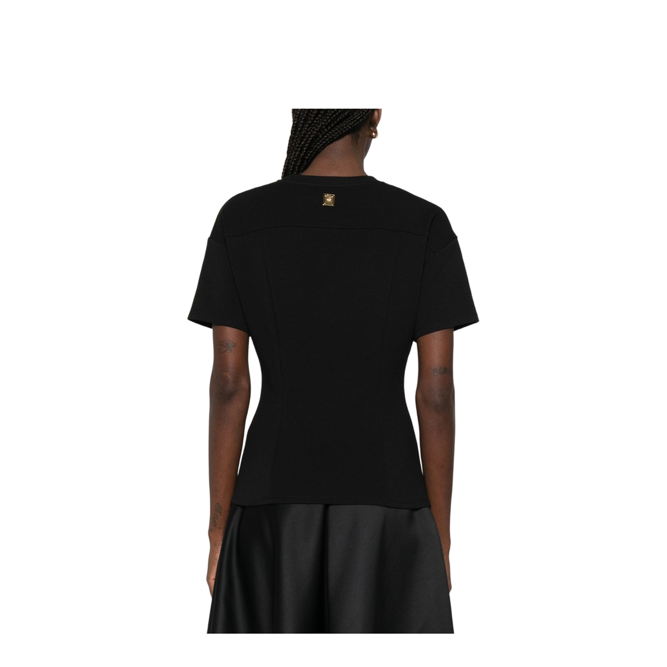 MAYFEYR - Elisabetta Franchi - T-Shirts And Polos Black - MA00461E2110