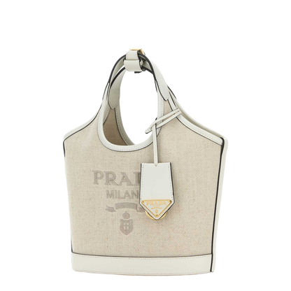 Sand Canvas Handbag