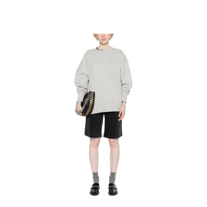MAYFEYR - Stella Mccartney - Chain-Link-Detailing Mélange Sweatshirt - 6J03273SPZ361264