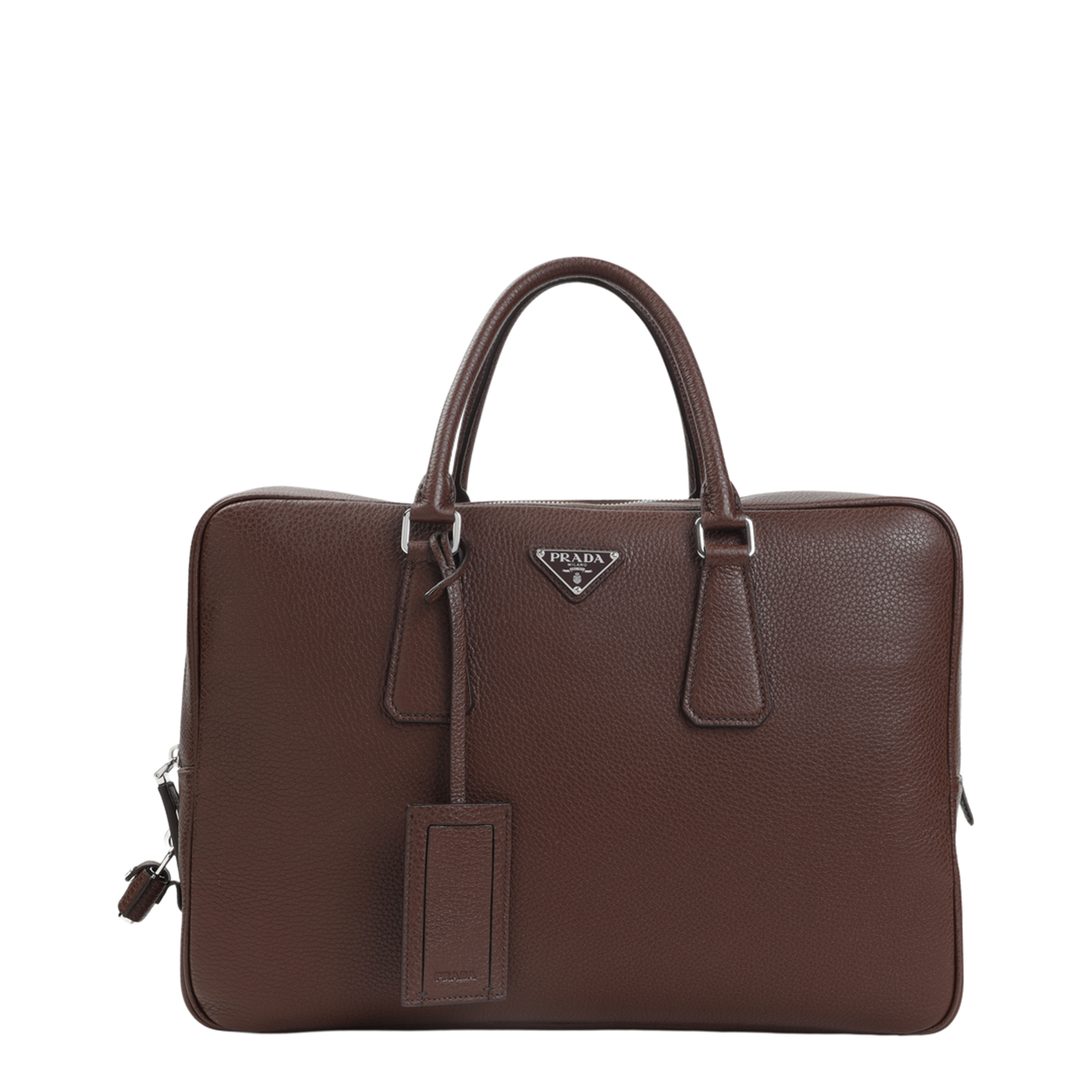 MAYFEYR - Prada - Grained Leather Tote Bag - 2VE027VOOO2BBE