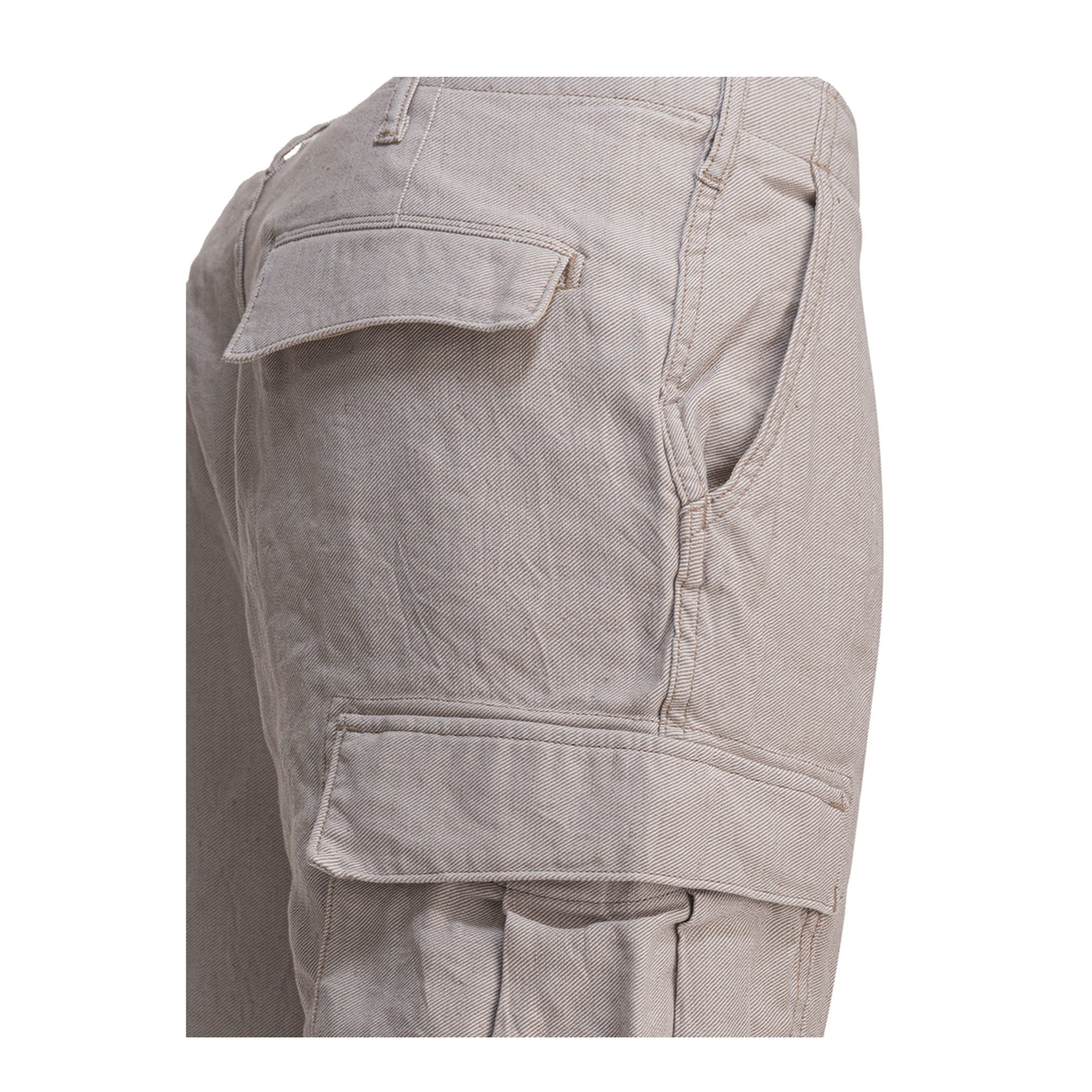 MAYFEYR - nonnative - Linen Blend Cargo Pants - NNP4619IVORY