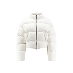 White Down Bomber Jacket