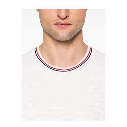 Cotton Waffle Rib Cuff Tee
