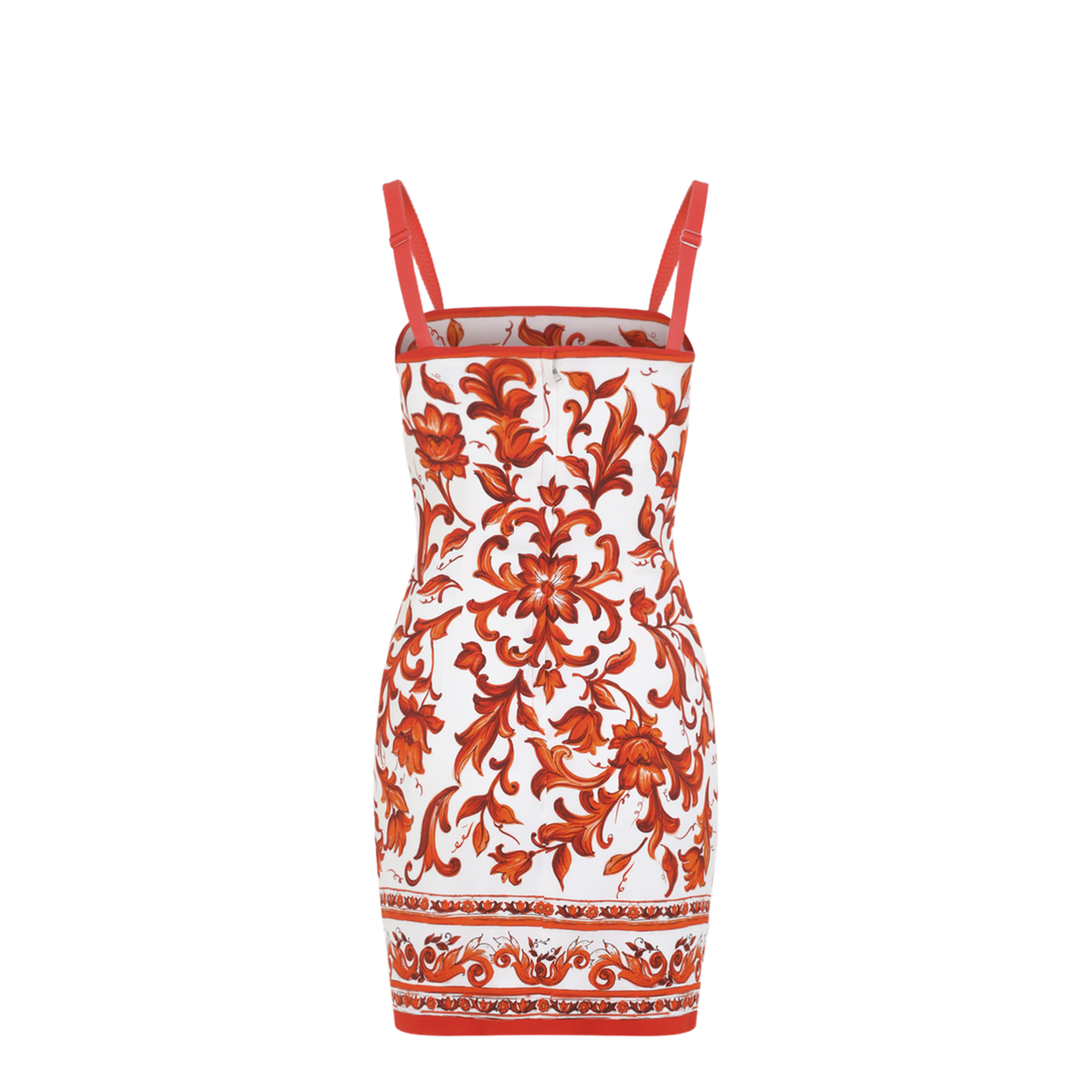 MAYFEYR - Dolce & Gabbana - Charmeuse Maiolica Mini Dress - F6TVVTGDDRJ