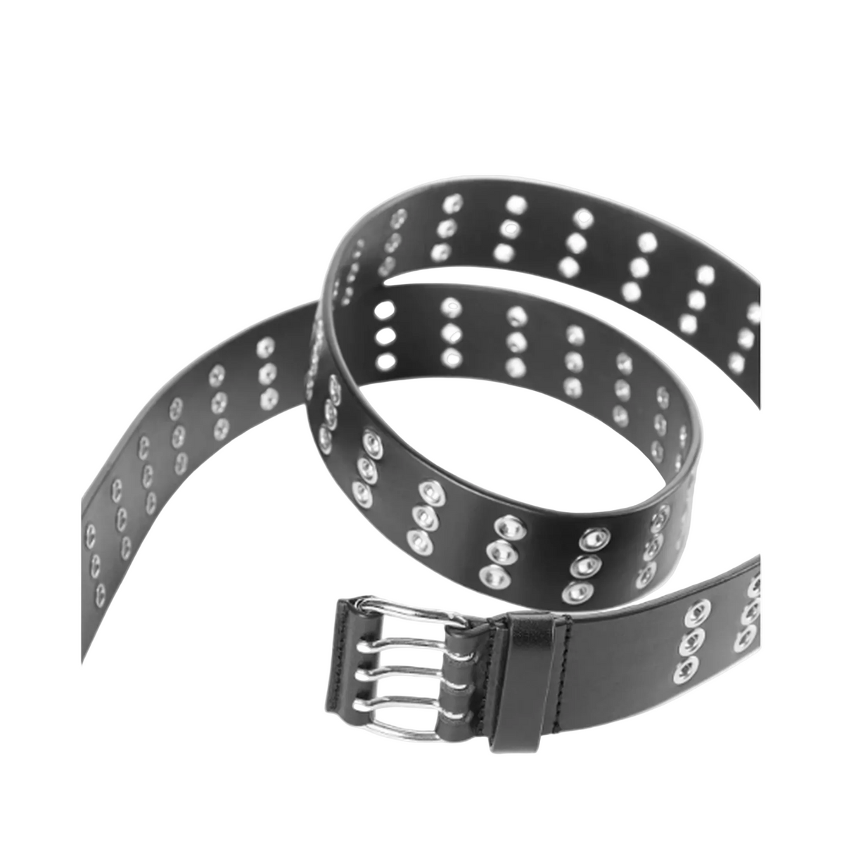 MAYFEYR - ANN DEMEULEMEESTER - Ezra 4Cm Belt With Metal Eyelets - B0012602LT128099
