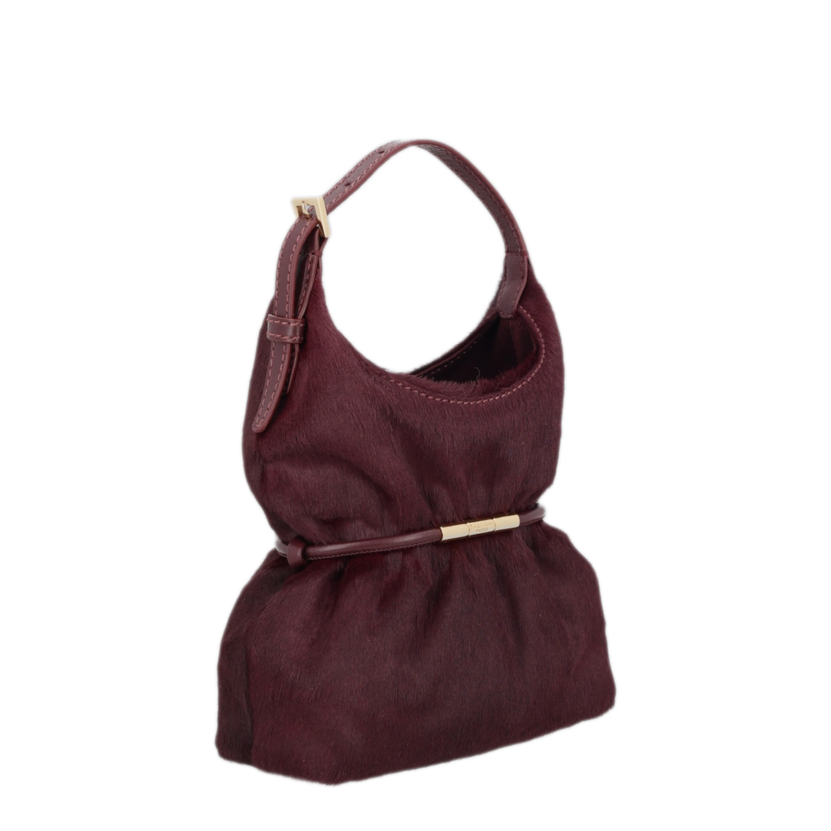 MAYFEYR - Balmain - Bordeaux Handbag - HN0DA093LPOH5DM