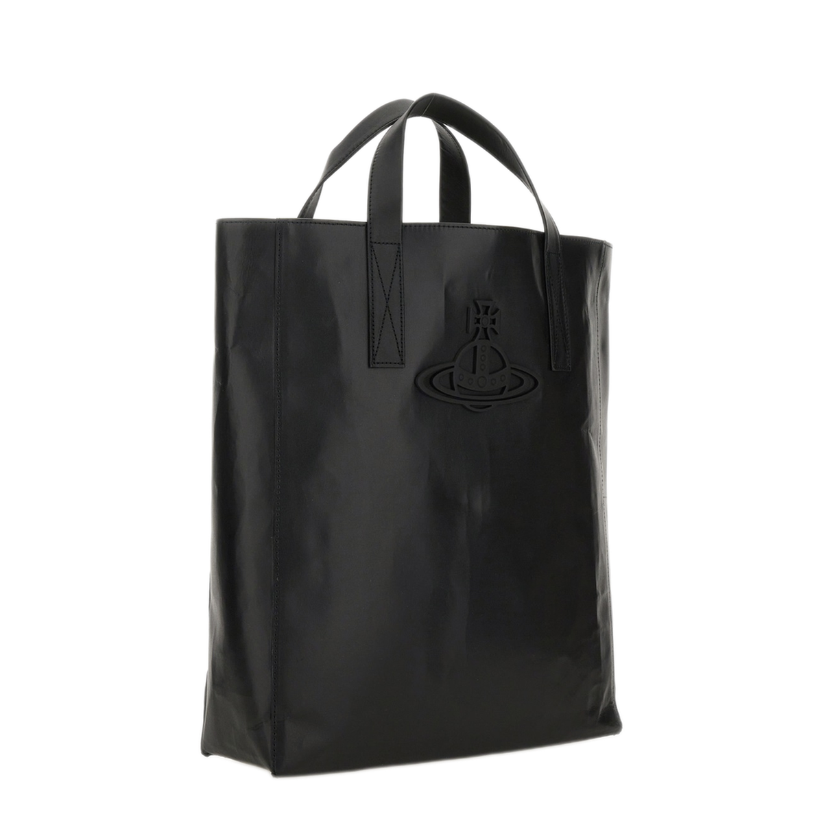 Sarah Medium Cow Leather Tote - Black