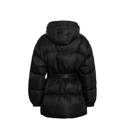 MAYFEYR - Prada - Re-Nylon Hooded Padded Jacket With Front Pouch, Black - 29X966OOO1WQ8F0002