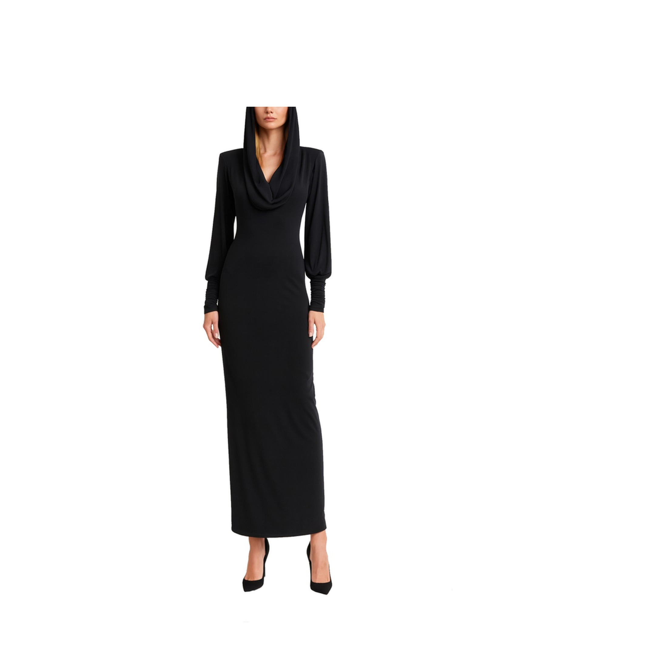 Long Dress With Hood