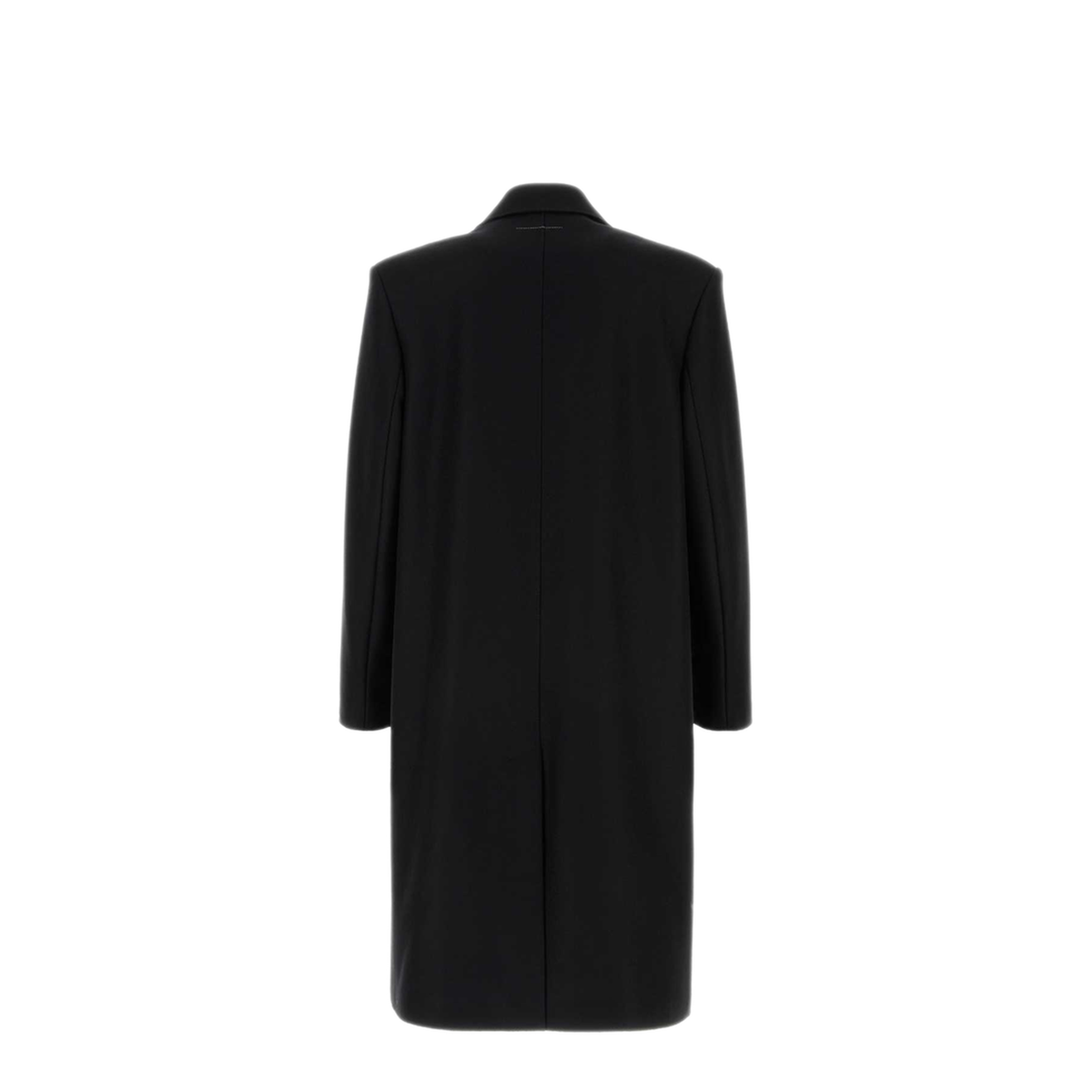 MAYFEYR - Mm6 Maison Margiela - Black Wool Blend Coat - SH0AA0027S52207900