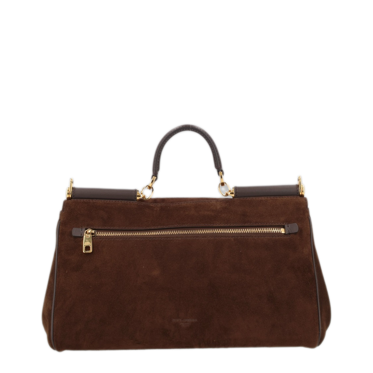My Sicily Medium Vitello Leather Tote - Brown