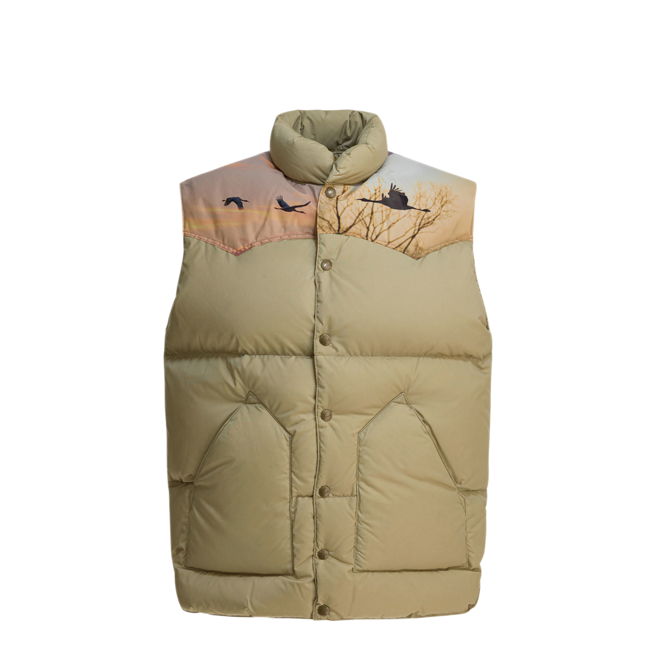 MAYFEYR - Needles - X Rocky Mountain Featherbed Sleeveless Jacket - RW431ABEIGE