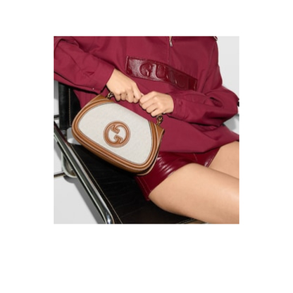 Blondie Medium Canvas Top Handle Bag - Tan