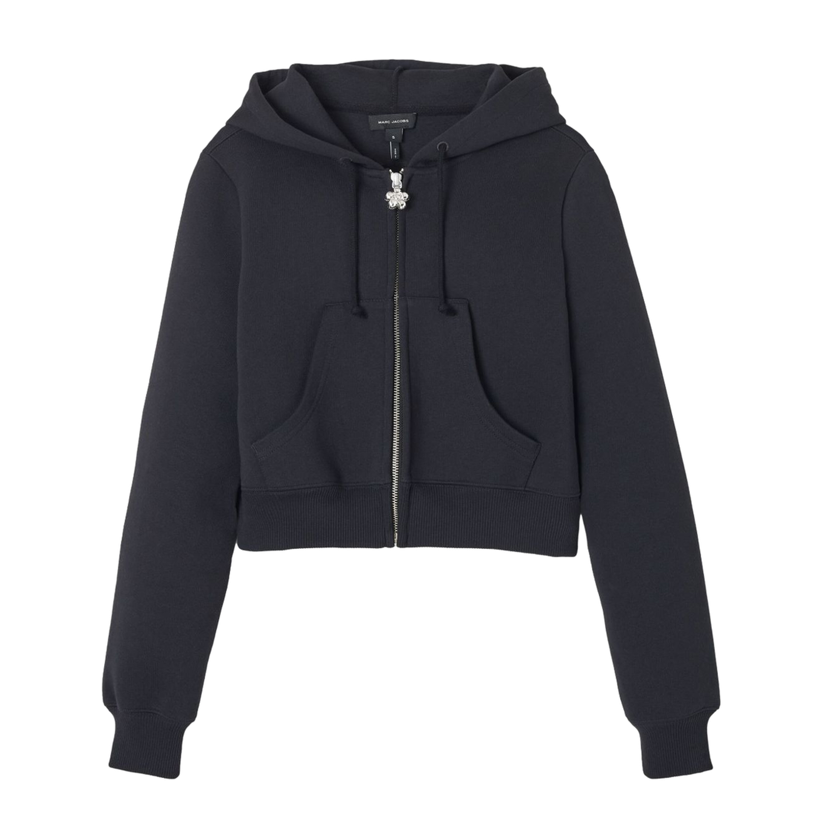 Black Sweater with Front Zip