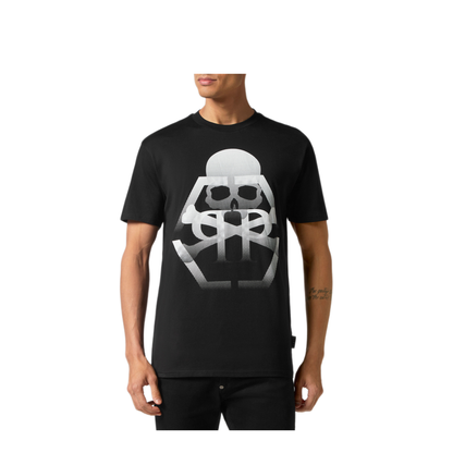MAYFEYR - PHILIPP PLEIN - Black T Shirt - FACCMTK6399PJY002NBLACK