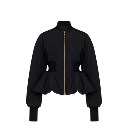MAYFEYR - Alaia - Nylon Peplum Bomber - AA9V1182W120C