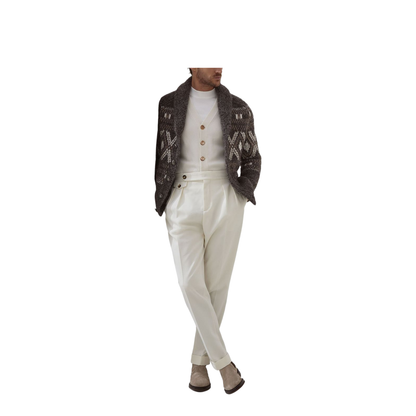Wool V-Necked Cardigan