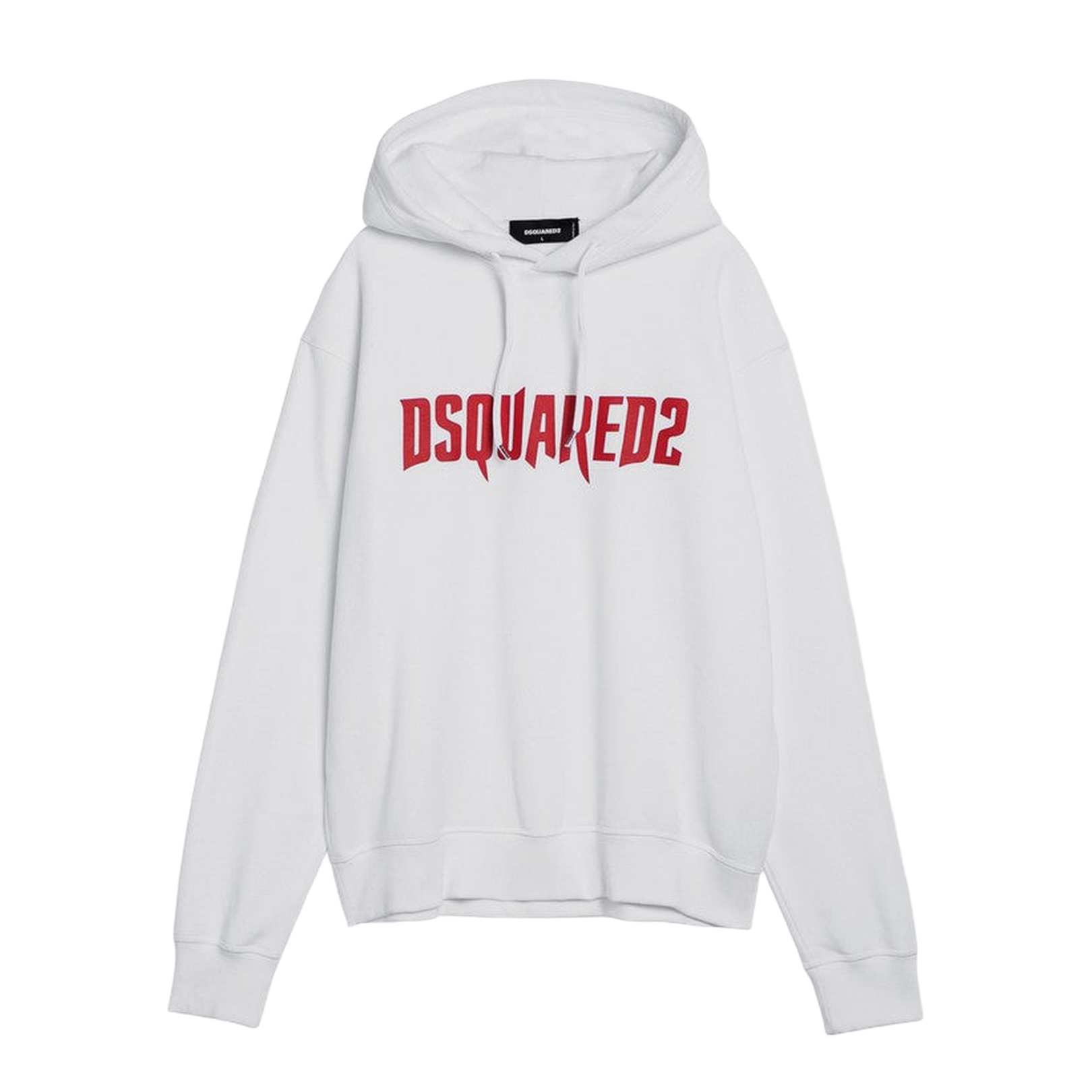 White Cotton Hoodie