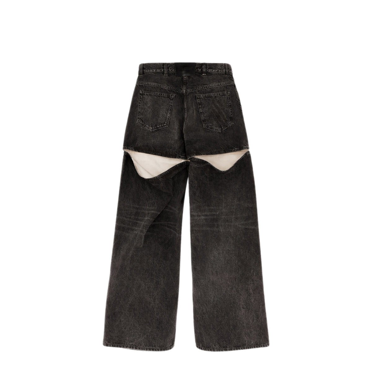 Black Cotton Jeans Denim