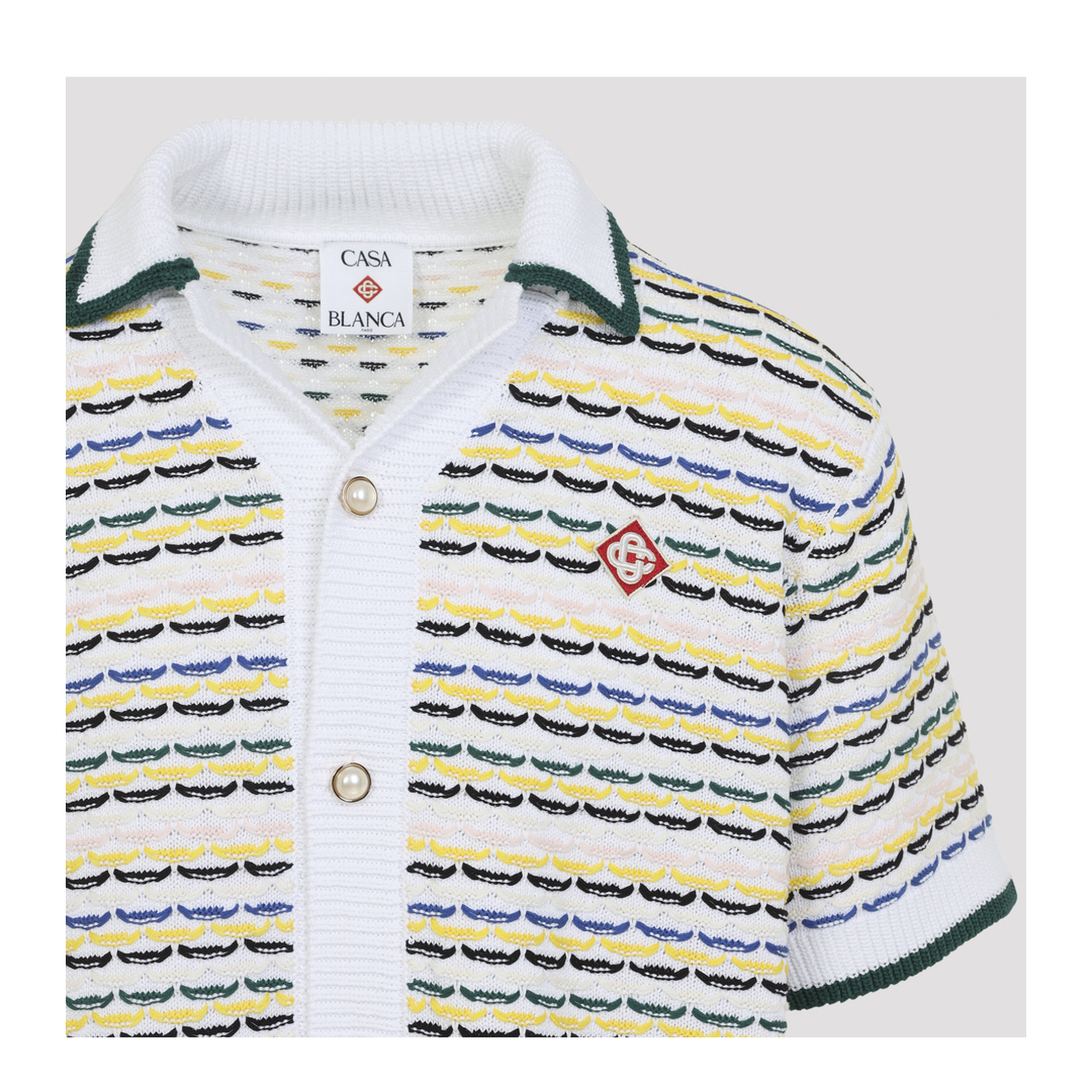 MAYFEYR - Casablanca - Tuck Stitch Shirt - MSP26KW120901MULTI