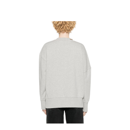 MAYFEYR - Stella Mccartney - Chain-Link-Detailing Mélange Sweatshirt - 6J03273SPZ361264