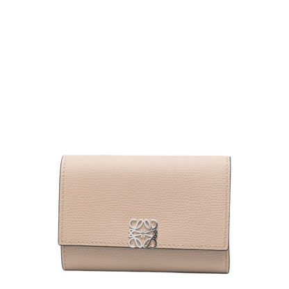 Anagram small leather wallet