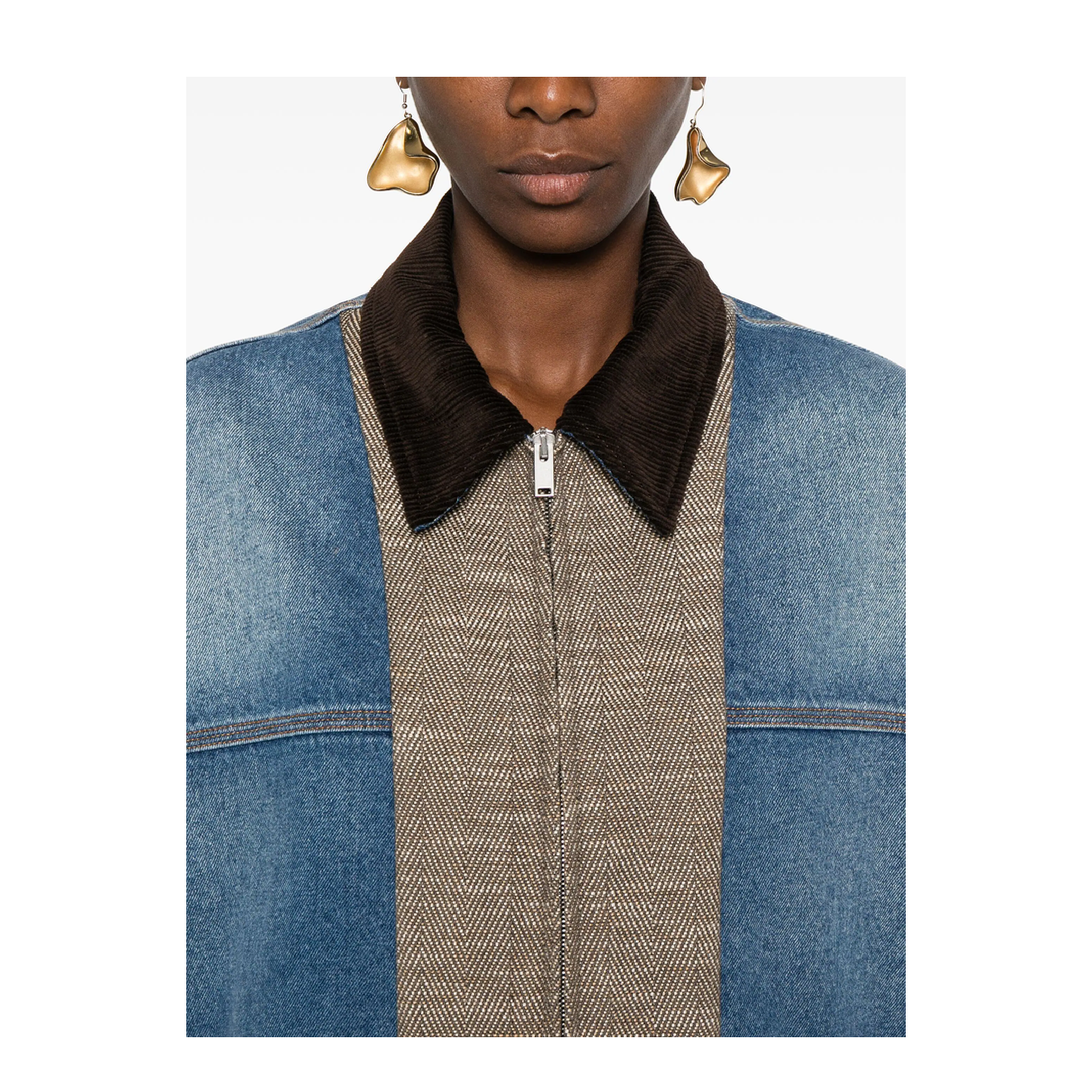 MAYFEYR - Stella Mccartney - Tweed Denim Jacket - 6D03193SPH984233