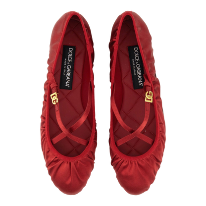 MAYFEYR - Dolce & Gabbana - Satin Ballerina - CB0258AD1608S297