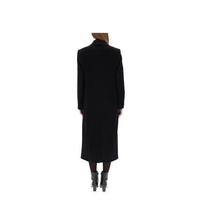 Double-Breasted Midi Coat