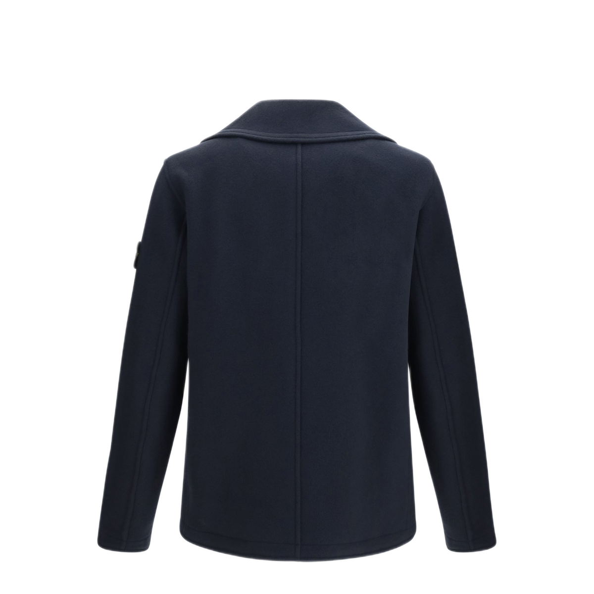 Short Heavy Melton Coat