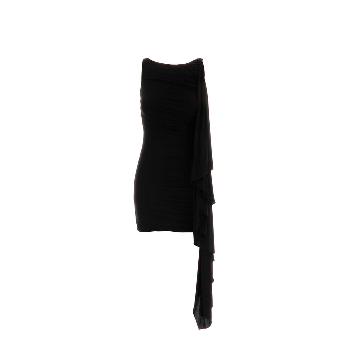 MAYFEYR - Alexander Wang - Asymmetric Ruched Mini Dress - 1CC3266047001