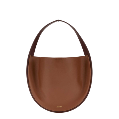 MAYFEYR - Jil Sander - Caramel Leather Pivot Shoulder Bag - J08ZH0103P9166520