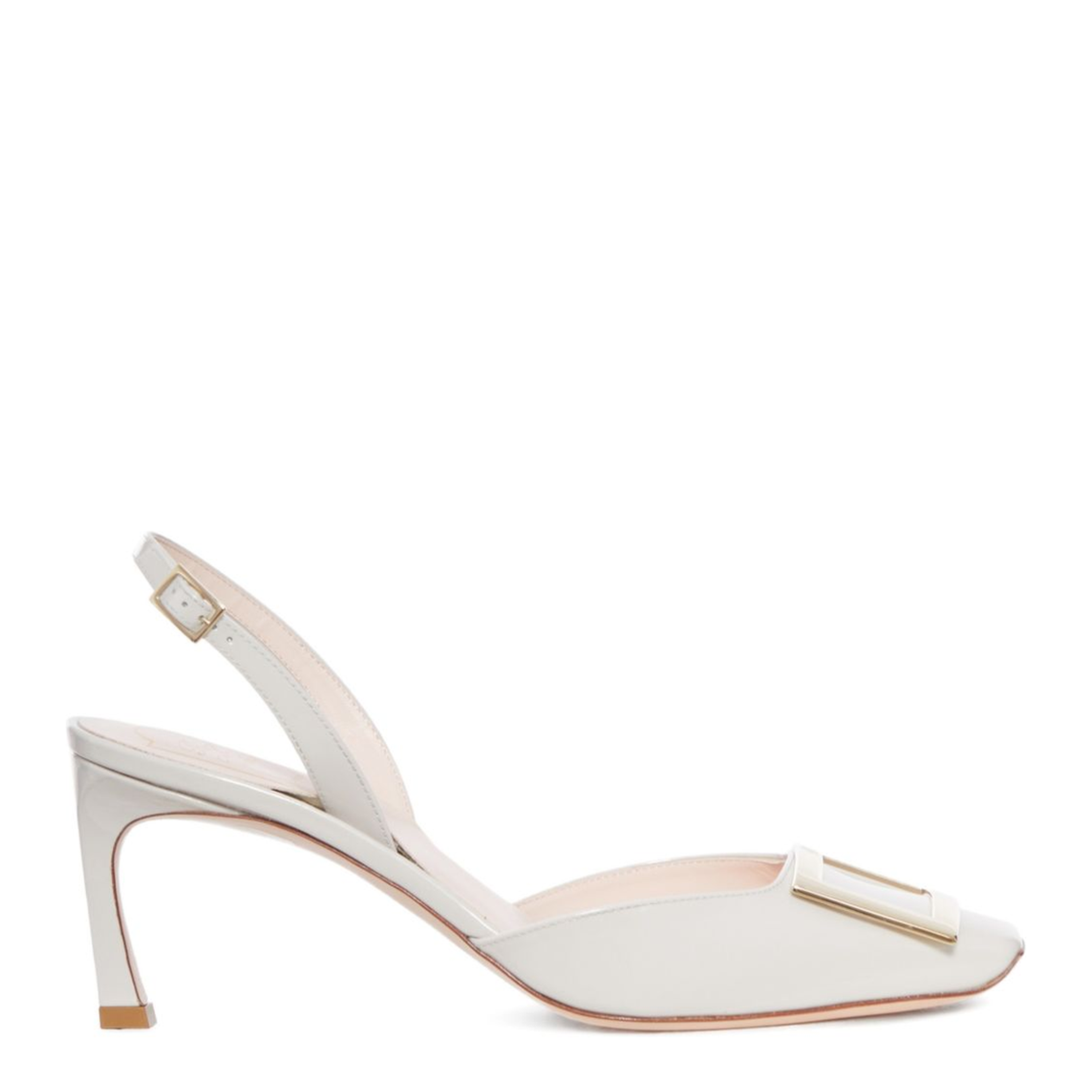 With Heel White