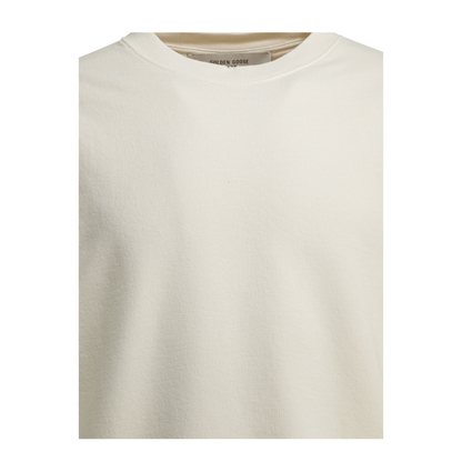 MAYFEYR - Golden Goose - Crewneck Sweatshirt With Reverse Logo - GUP01872P00157911560