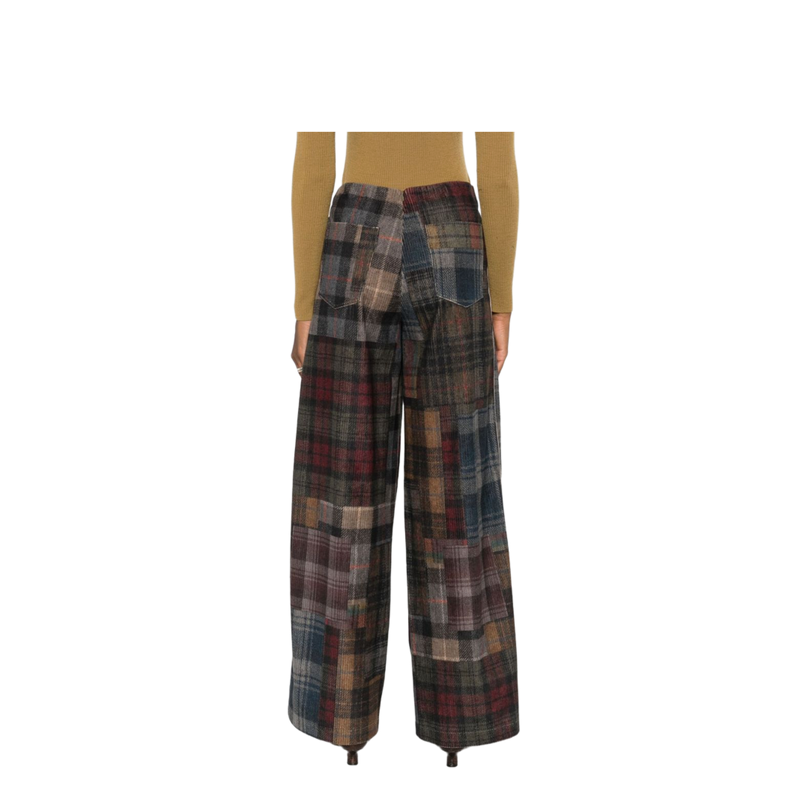 Patchwork Design Trousers