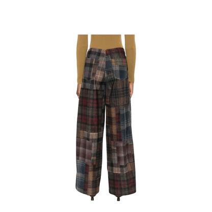 Patchwork Design Trousers