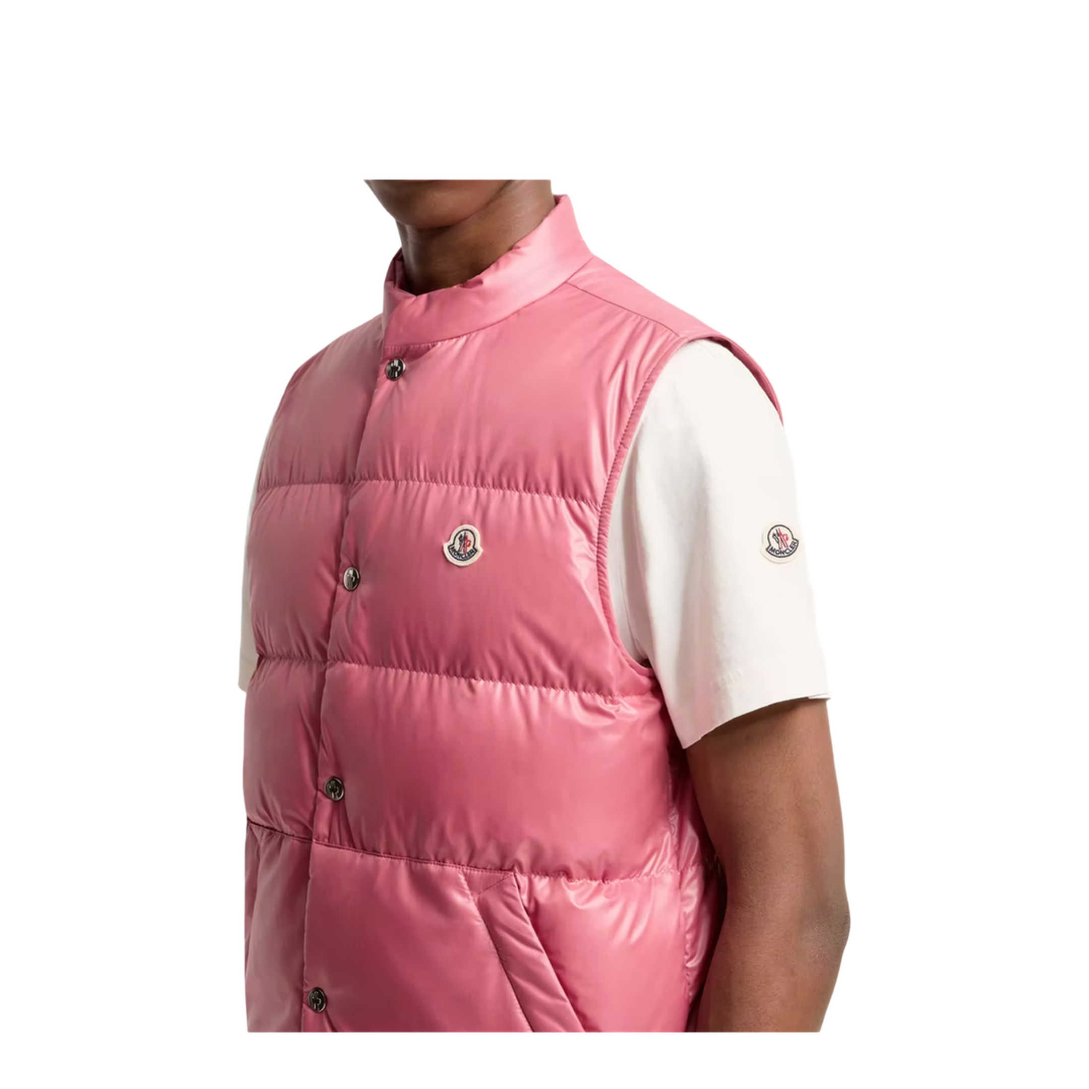 Bright Pink Restigo Down Gilet