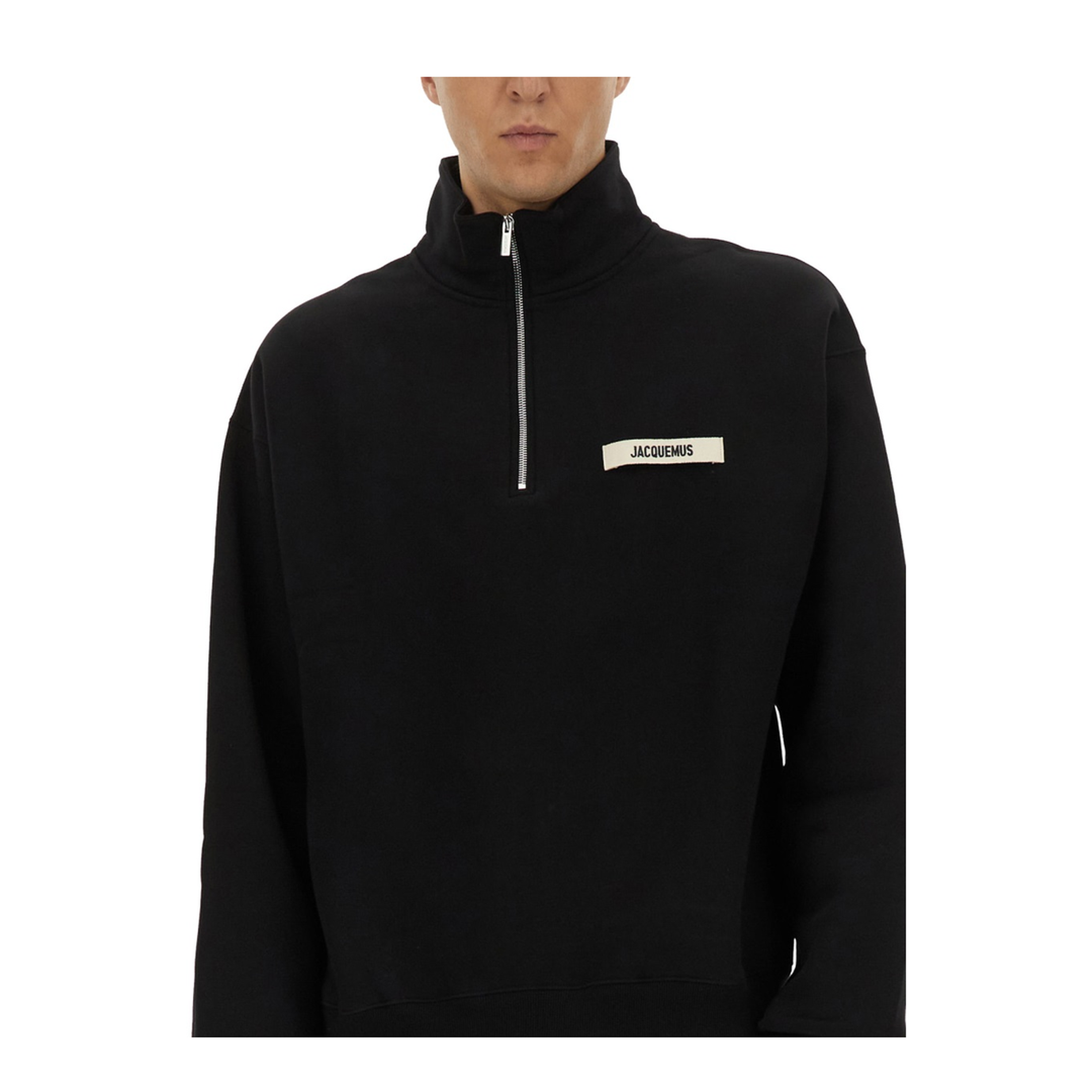 MAYFEYR - Jacquemus - Gros Grain Zipped-Rollneck Sweatshirt - SSM00313AJ00174990