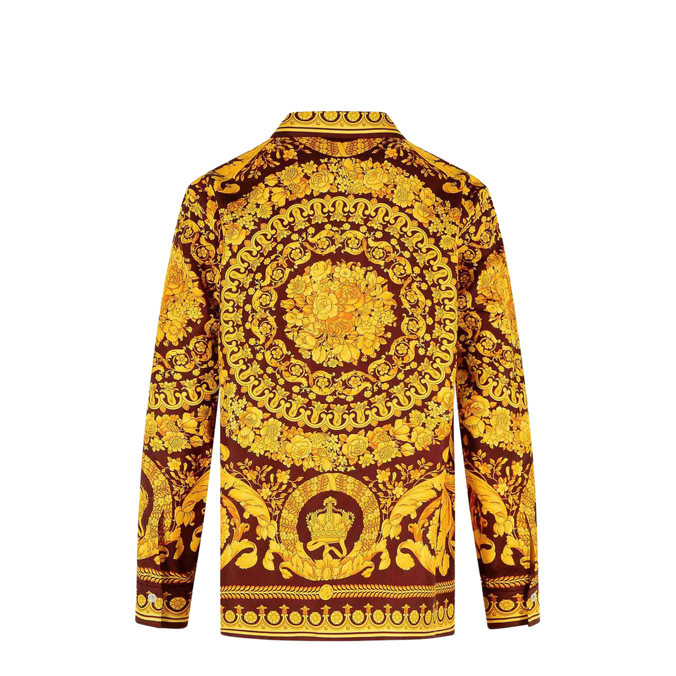 Silk Shirt Barocco Print
